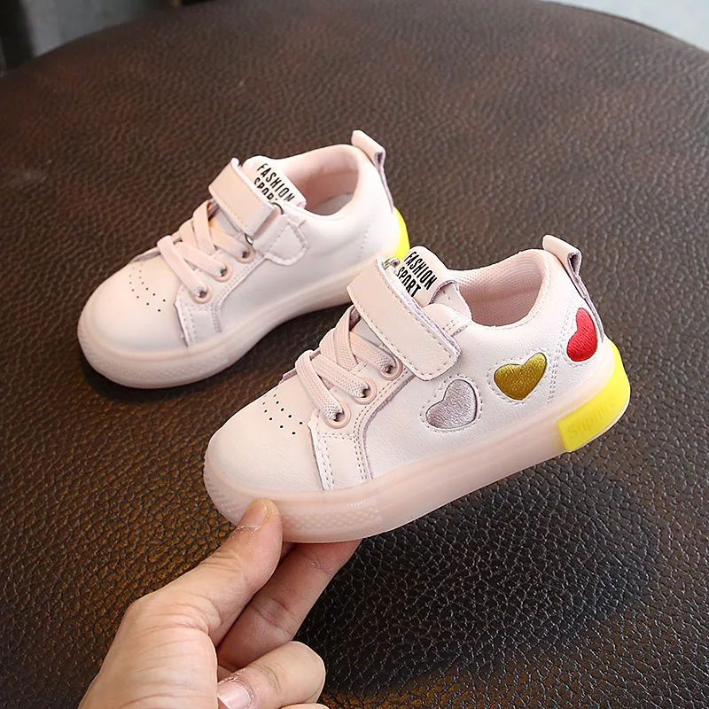 Весенняя детская спортивная обувь с мягкой подошвой повседневная |