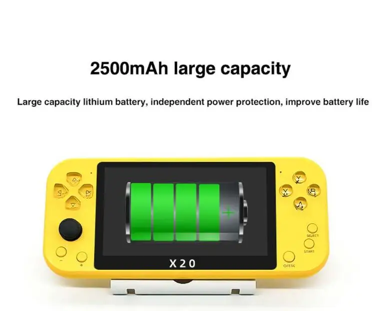 handheld jogadores de jogo embutido 8g hanheld