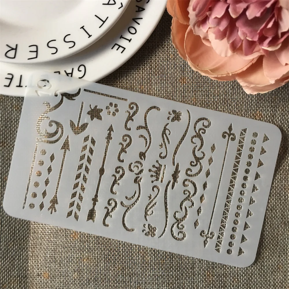 Новый геометрический флаг A6 19 дюймов трафареты для творчества и ношения