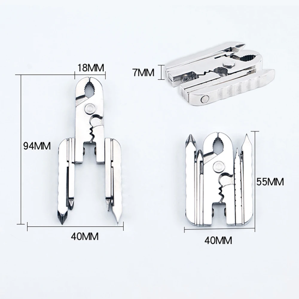 Многофункциональные плоскогубцы из нержавеющей стали 15 в 1 для наружного