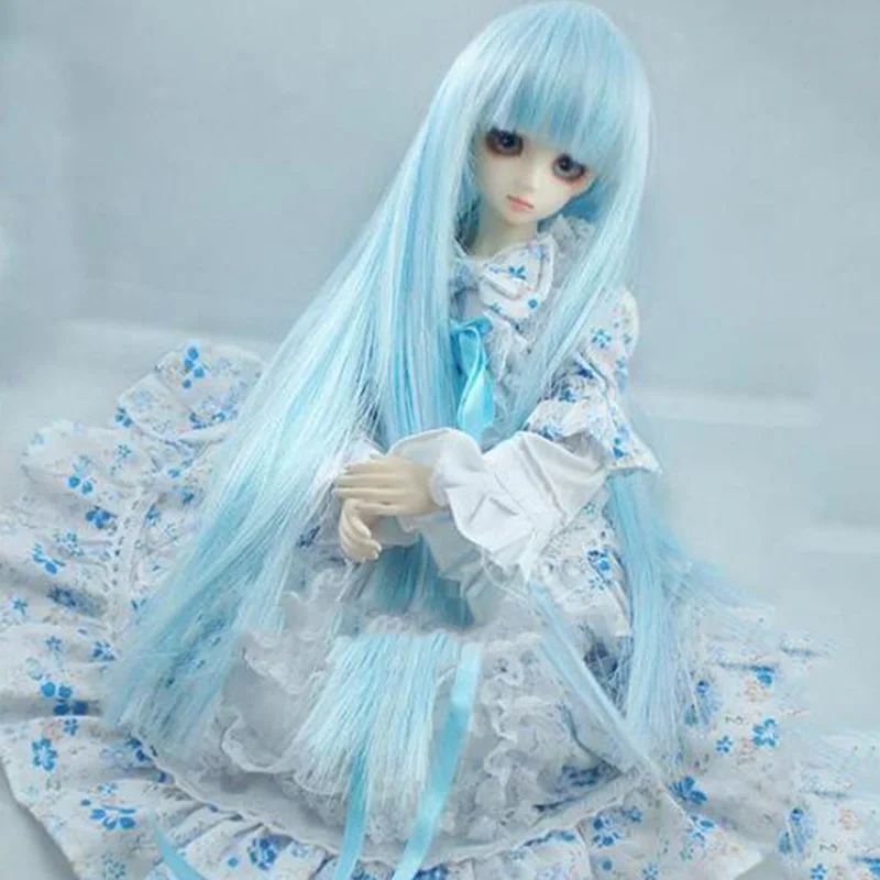 

Bybrana Bjd Doll 1/3 1/4 One Cut Straight Long Hair