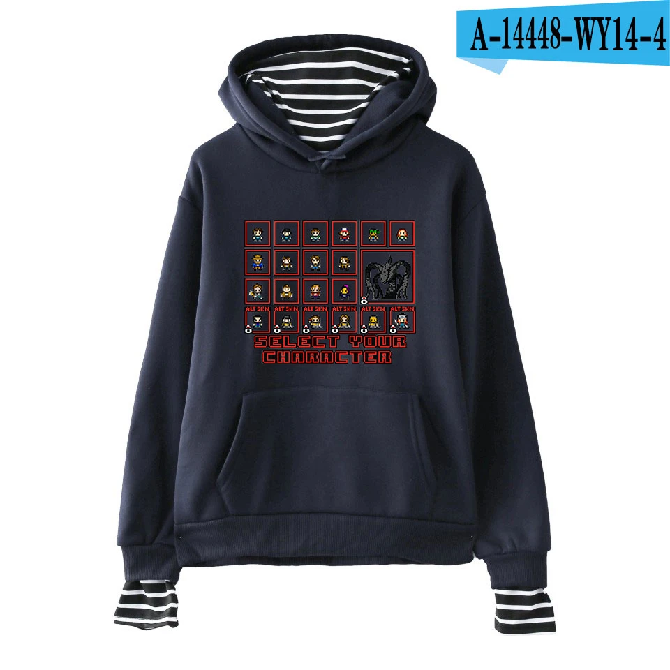 Navy Blue Странные Вещи Hoodeis для мужчин и женщин модная толстовка с капюшоном высококачественные накладные двухкомпонентные дизайнерские толстовки с капюшоном для мальчиков и девочек осенние толстовки - Цвет: Navy Blue