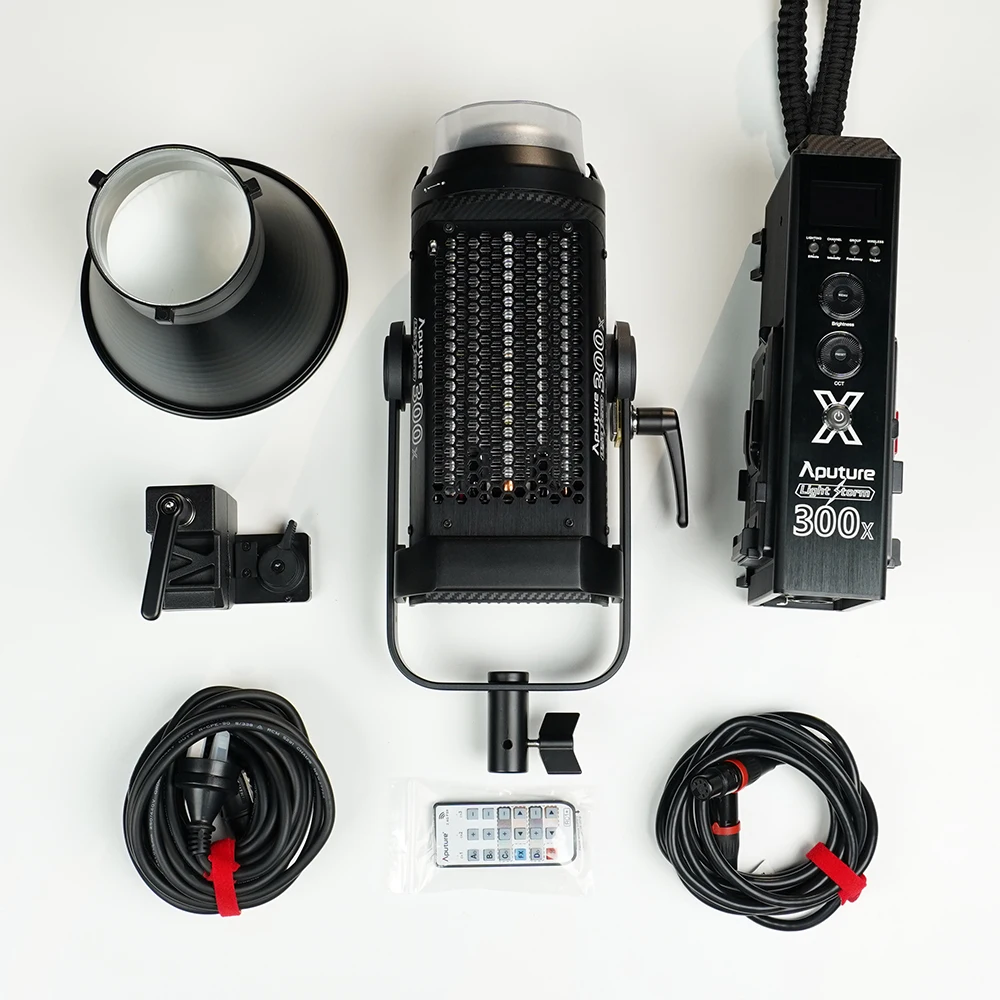 Свет Aputure Storm LS 300X Beyond двухцветный светодиодный свет для видеосъемки 2700 6500K 350W 2 4G FSK
