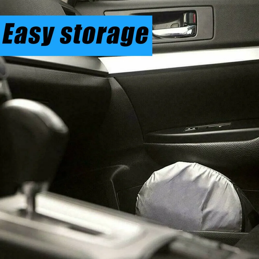 

1Pcs Car Front Sun Shade Protector Parasol Front Window Sunshade Covers Car Interior Windshield Protection Accessories