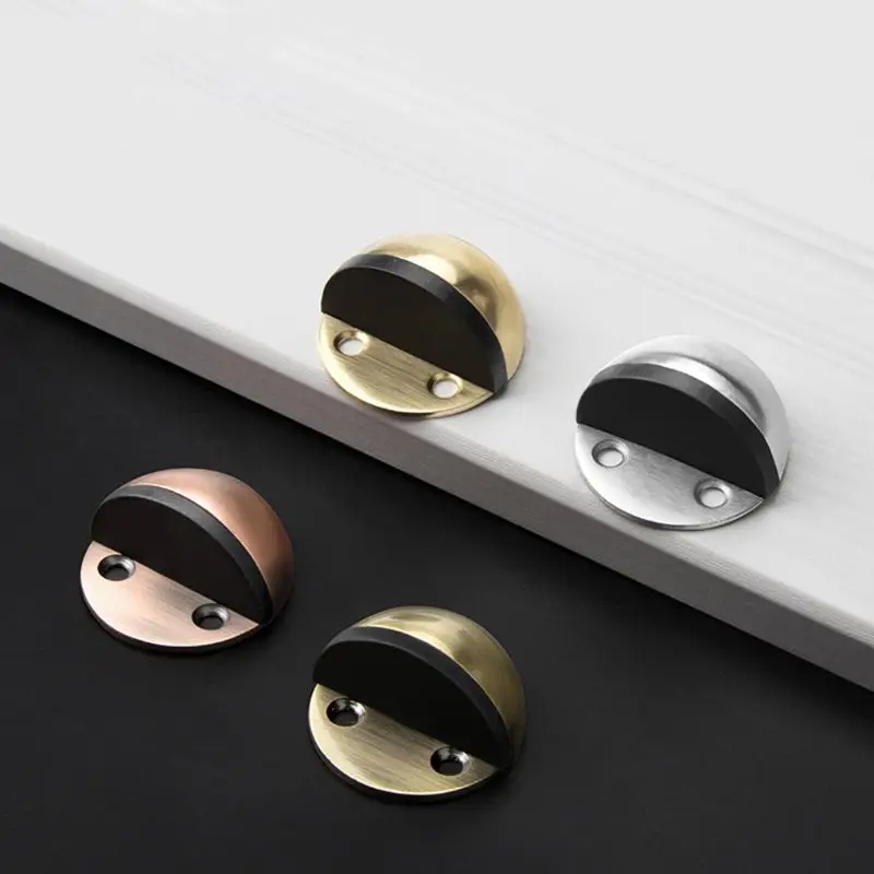 Резиновая дверная пробка из нержавеющей стали скрытая наклейка без пирсинга