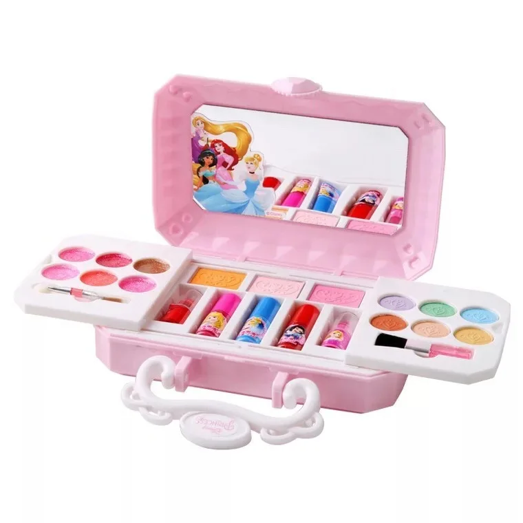 

Disney New Cartoon Girl Dressing Table Makeup Toy Fantasy Princess Set Play House Toy Water-soluble Children's Cosmetics