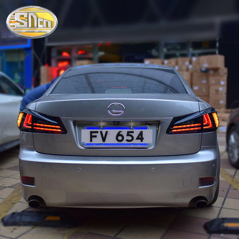 

Car LED Tail Light Taillight For Lexus IS250 IS300 2006 - 2012 Rear Running Fog Lamp + Brake Light + Reverse + Turn Signal