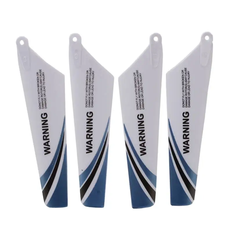 

Syma 4pcs spare blades for helicopter rotor rc S107, Blue
