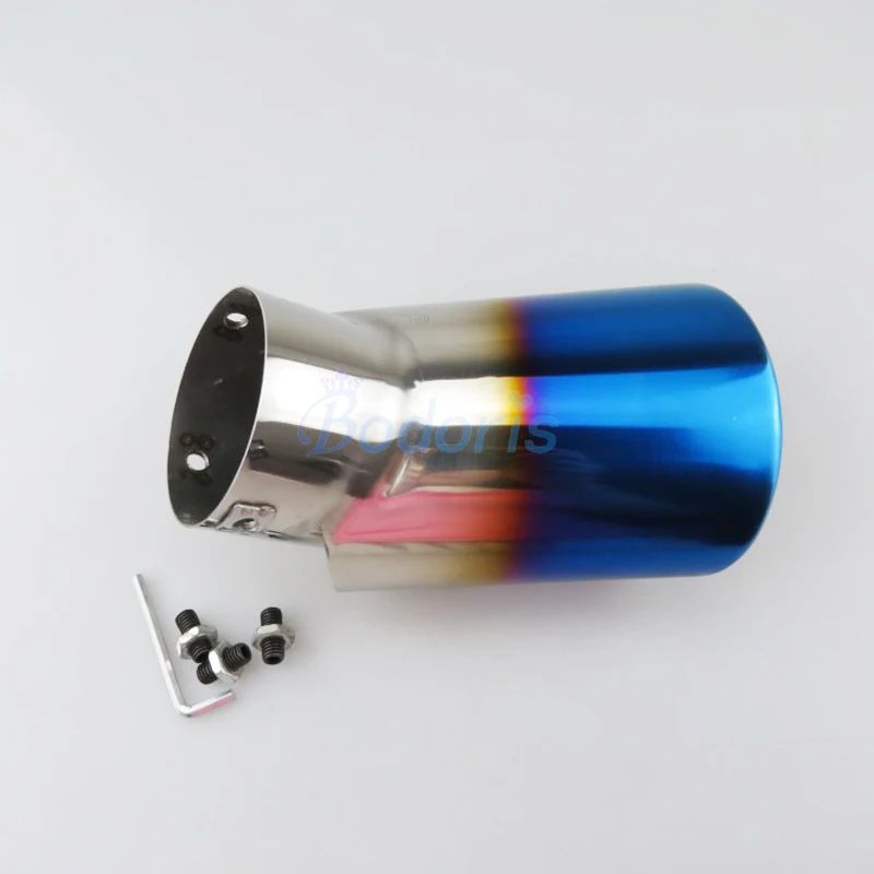 Автомобильный Стайлинг задний глушитель выхлопной трубы наконечник глушителя