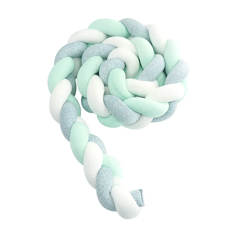 2 м плед-подушка с узелком ручная работа трехжильная детская спиральная кровать