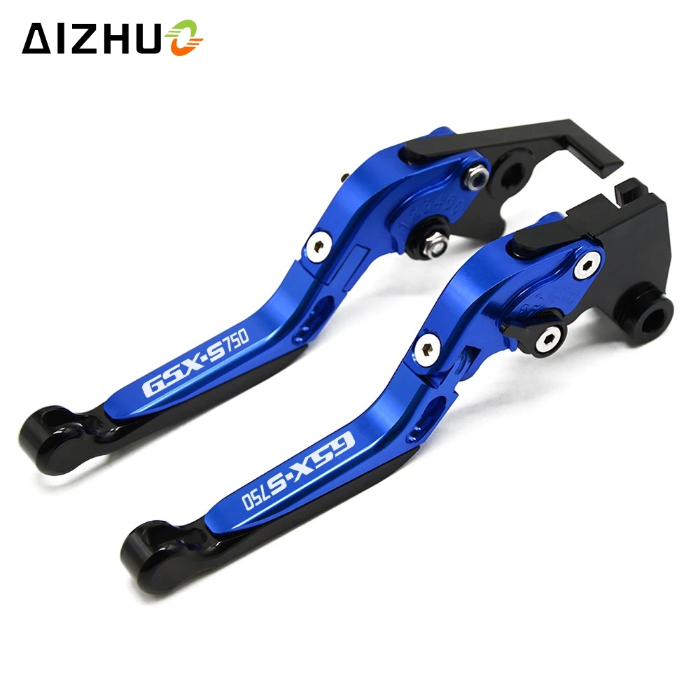 С GSX-S750 Тормозной Рычаг Сцепления Мотоцикла Алюминиевый Выдвижной регулируемый