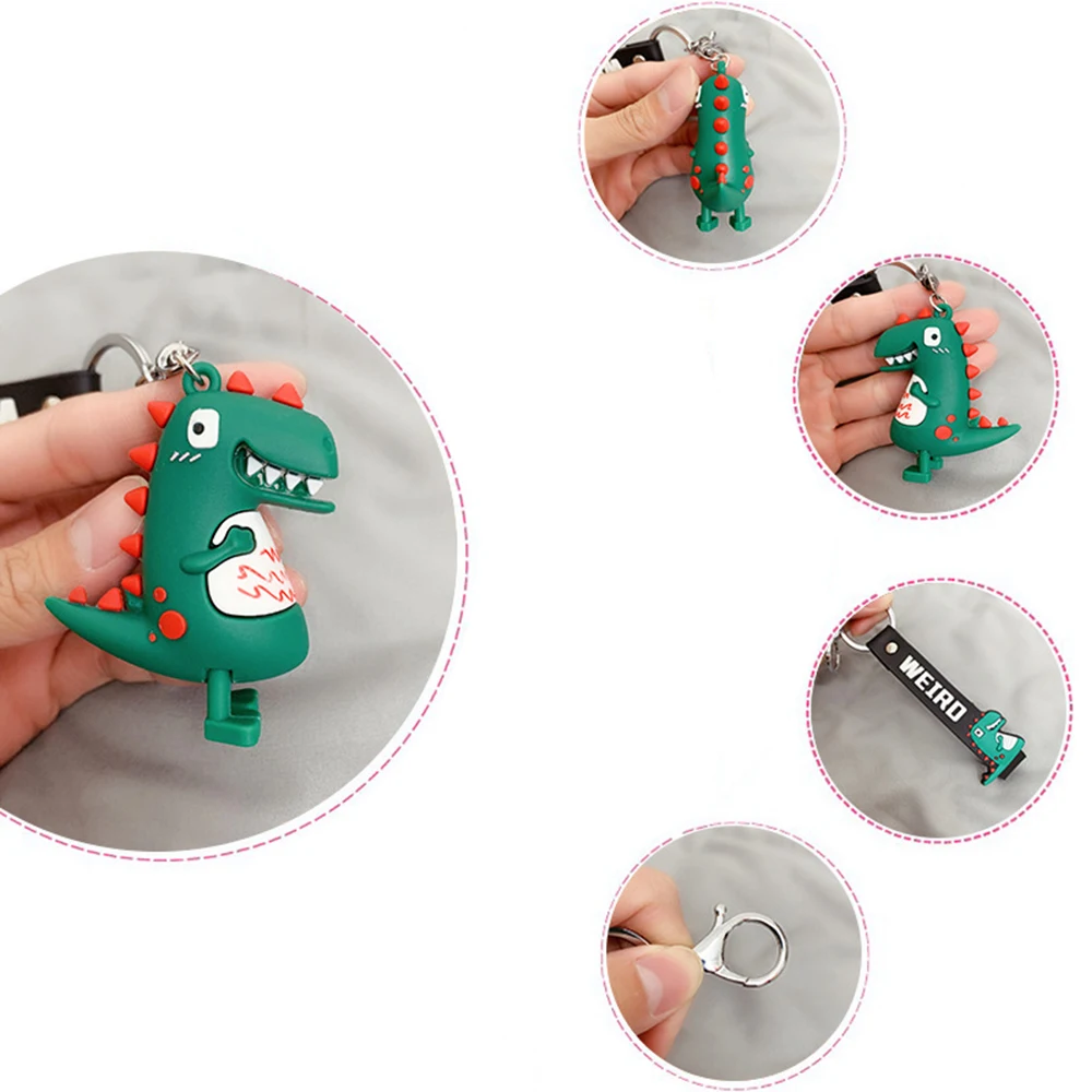 

Fashion Cartoon Dinosaur Doll Cute Model Kawaii Keychain Accessories Students Girl Bag Exquisite Keychains Pendant Decorations