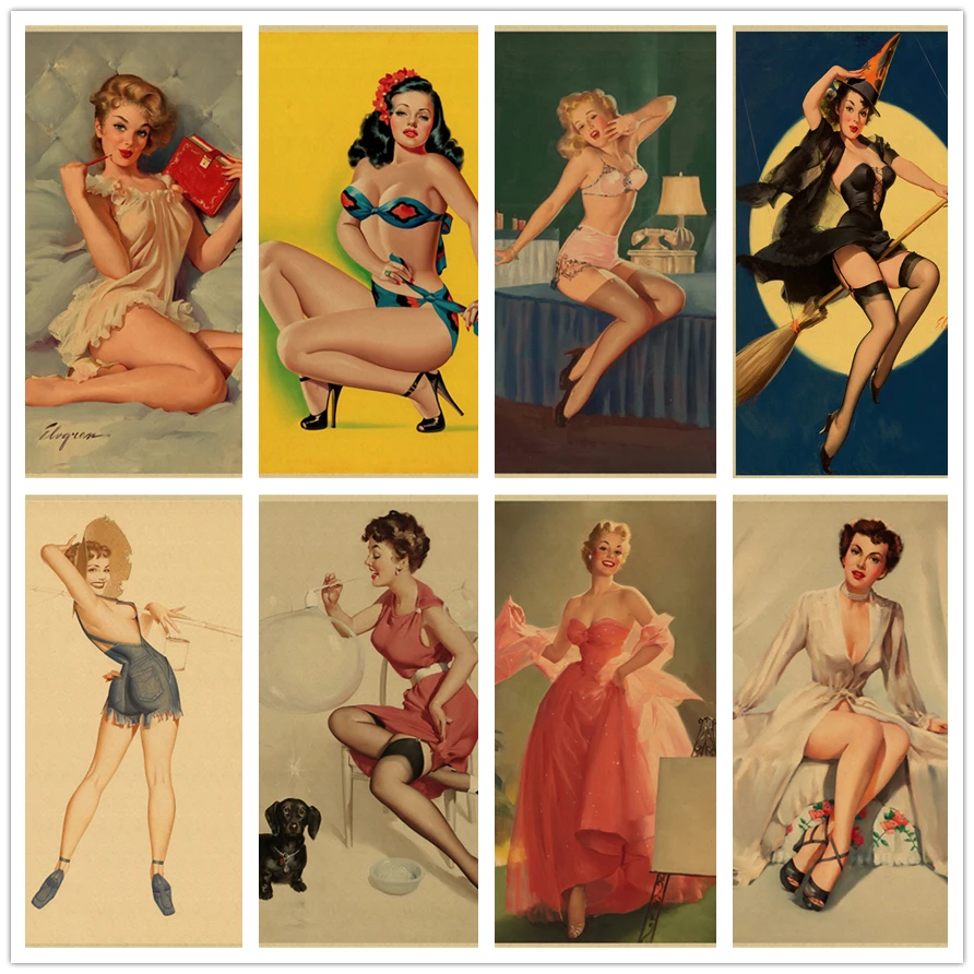 5D алмазная живопись пикантная Леди Второй мировой войны PINUP Классическая Ретро пикантная девушка декоративная живопись милитари Бар Кафе домашний декор комнаты