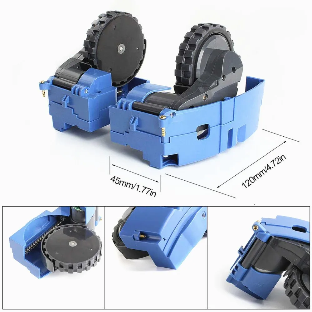 

Left right Wheel Module motor Wheel for irobot roomba 500 600 700 800 900 Series Vacuum Cleaner Parts