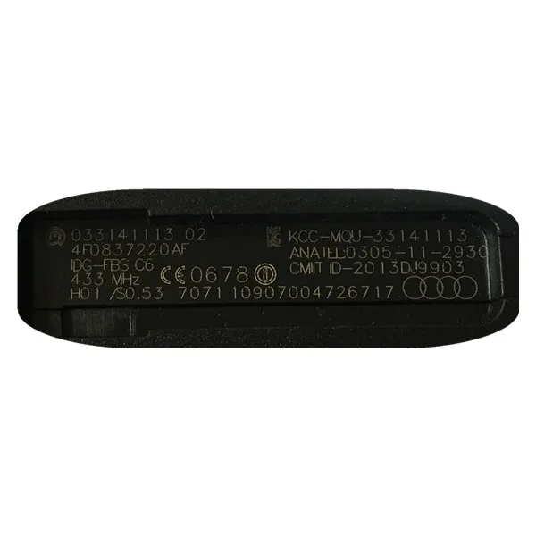 

ORIGINAL Flip Key for Audi A6 Q7 3Button 8E 4F0 837 220AF 433MHZ Keyless Go Key for Audi A6 Q7 3
