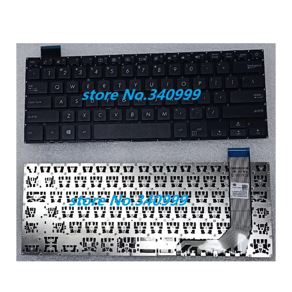 

United States For ASUS Vivobook X407U X407 Keyboard No Frame