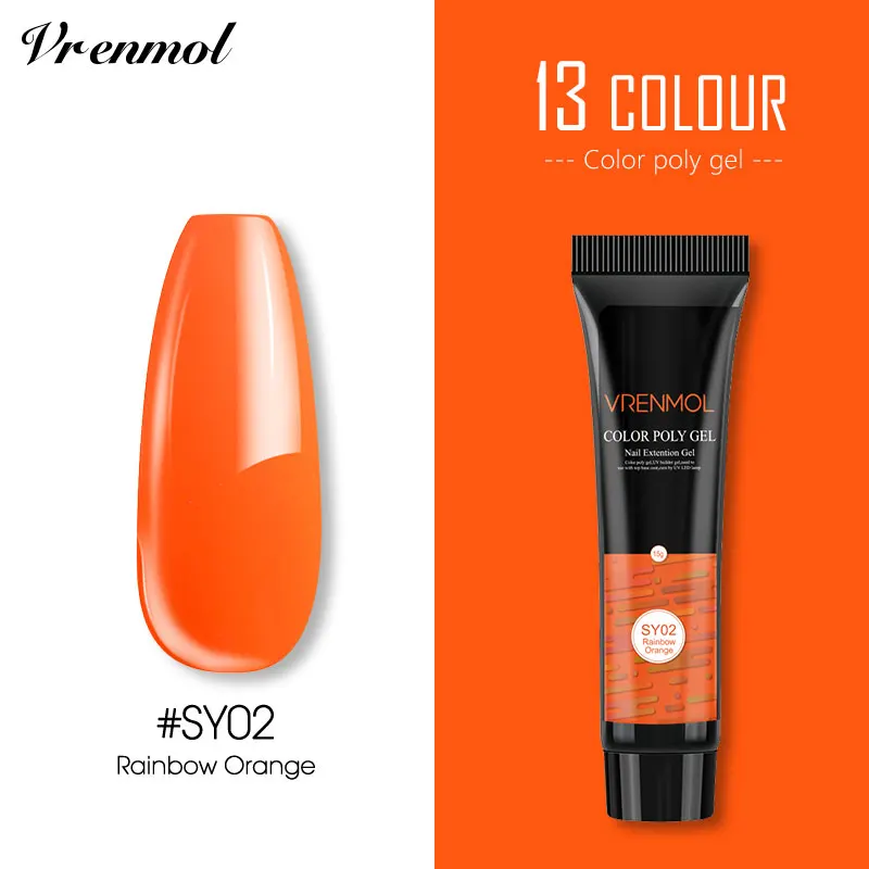 15ml SY02 Vrenmol, не очищающее верхнее покрытие, верхнее покрытие, Базовое покрытие, основа, грунтовка, Гель-лак для ногтей, УФ светодиодный Гель-лак, впитывающий Гель-лак - Цвет: 15ml SY02