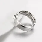 Кольцо с заклепками из титановой стали, для самообороны