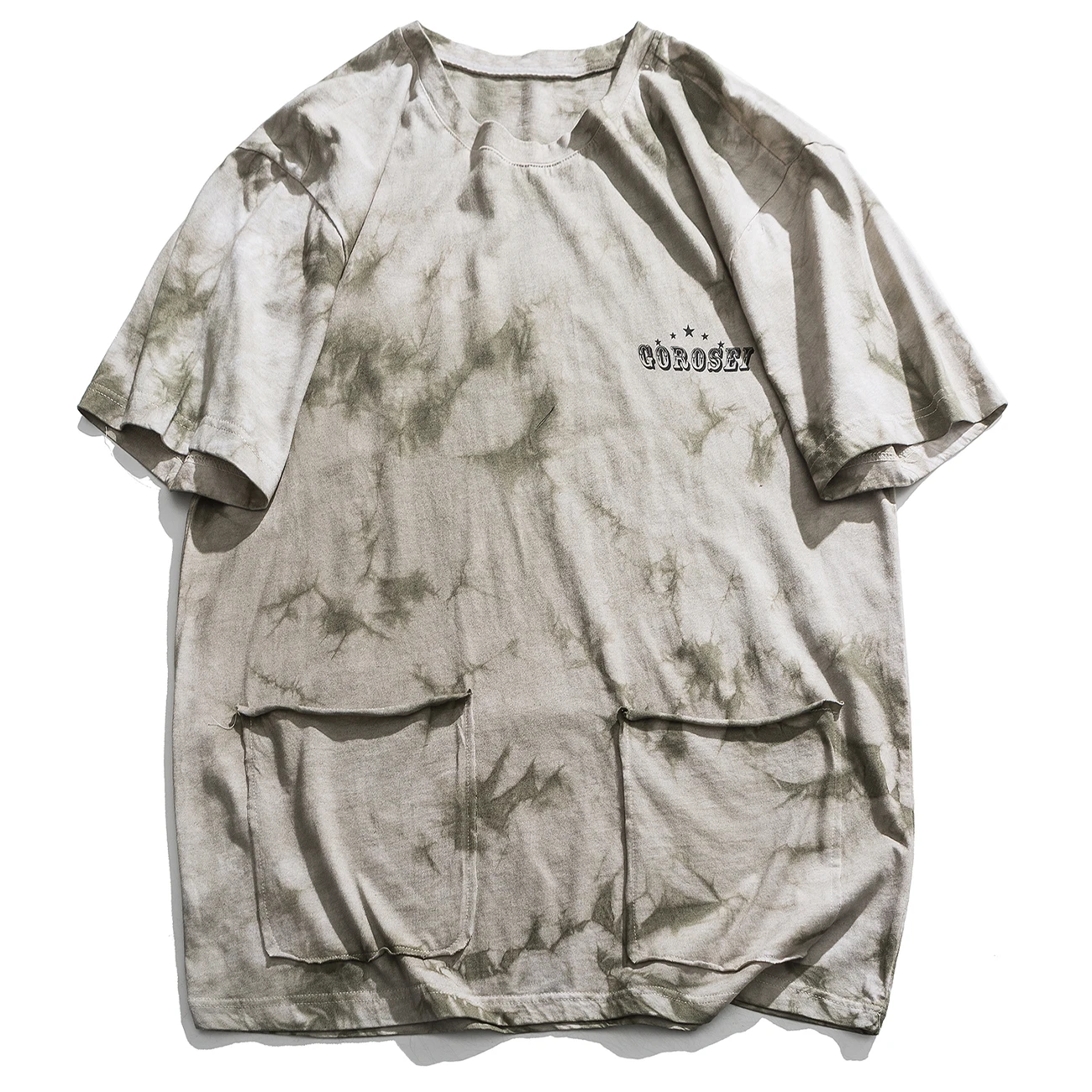 Весенняя свободная модная мужская одежда в стиле Харадзюку панк оверсайз с