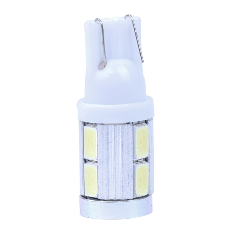 Лучшая цена 10 194 168 W5W лампа 10 SMD светодиодов DC12V белый для автомобиля