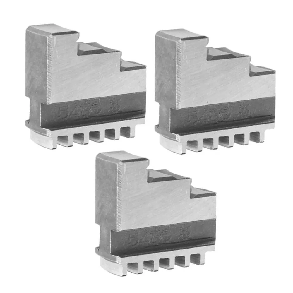 

3Pcs K11-100 3 Jaw Lathe Chuck External Jaw Chuck 20CrMnTi High Strength Long Service Life chuck counter jaw mini drill chucks