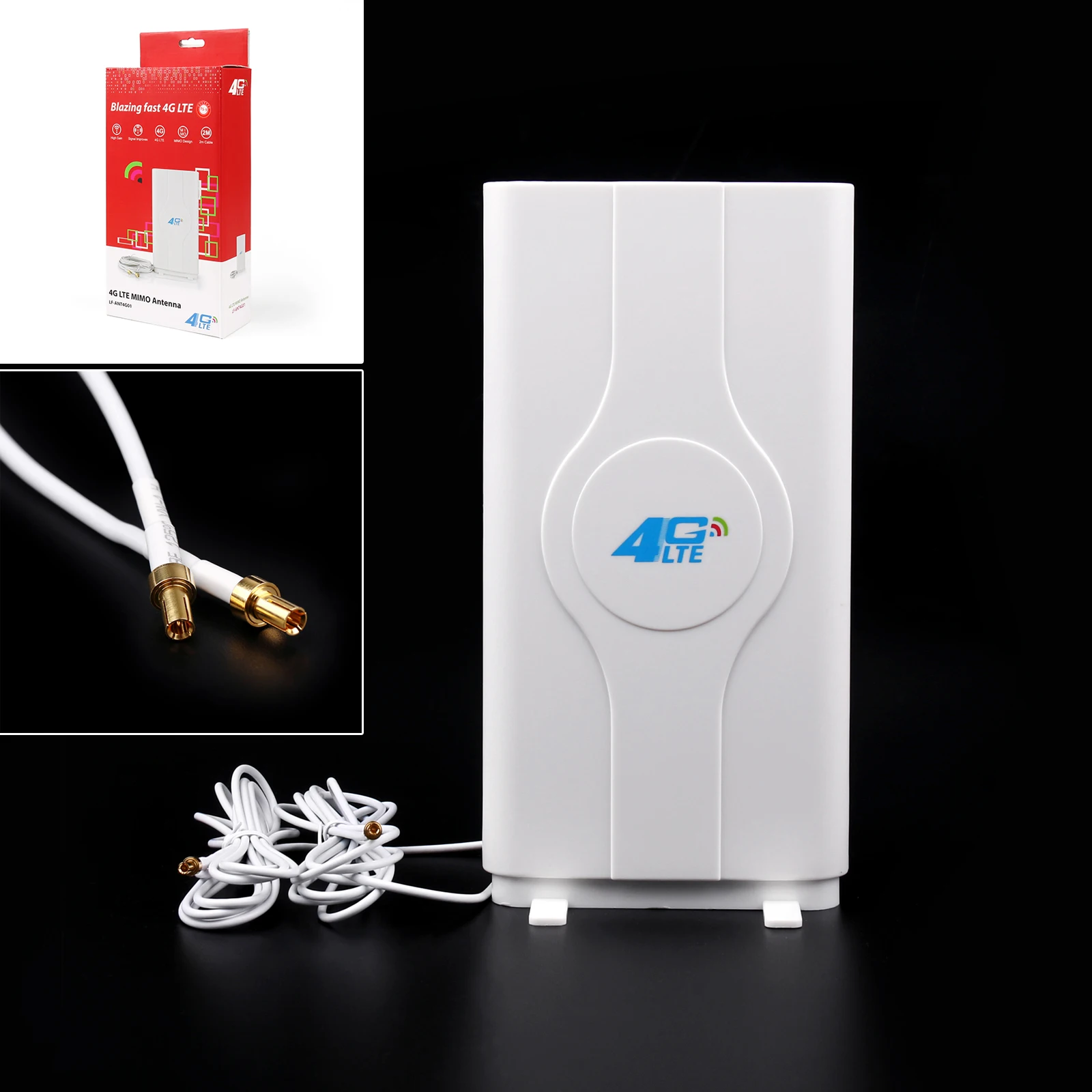 Artudatech 3G 4G 88dBi LTE MIMO антенна 700 МГц 2600 2 м провод с разъемом для разъема помещения