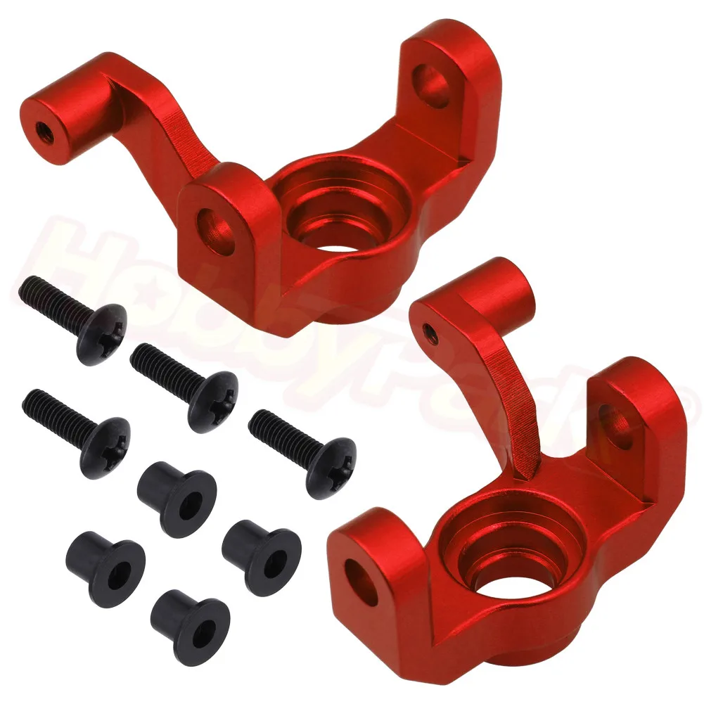 10x Aluminum Steering Hub Carrier Knuckle (L/R) 0005 For WLtoys 1/12 Scale RC Model Car 12428 12423 Crawler Short Course Truck | Игрушки и