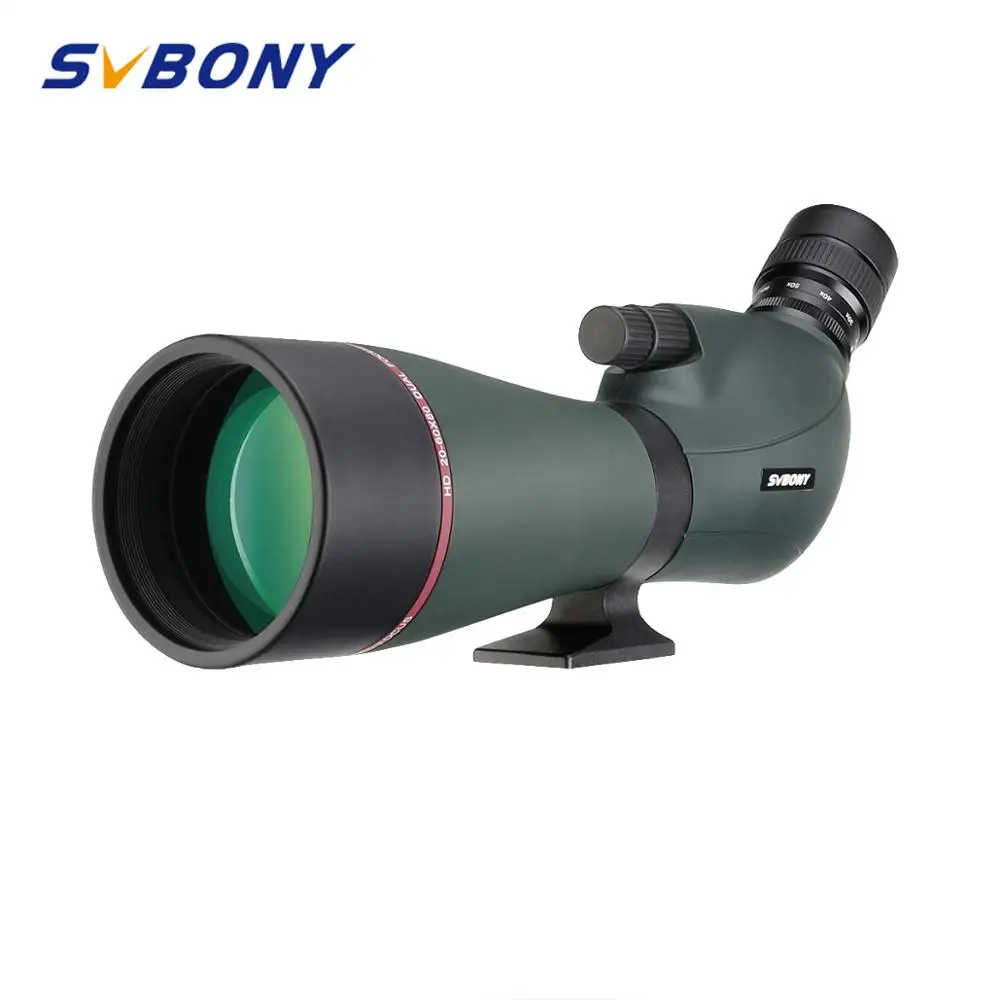 SVBONY SV406 Зрительная труба 20 60x80 двойной скоростной фокусирующий телескоп IPX7