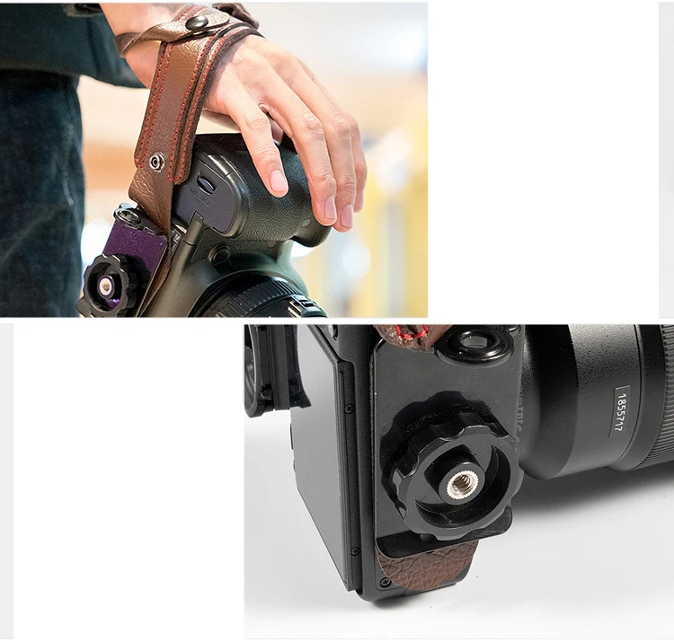 Фотокамера Micro Fiber кожаный ремешок на запястье держатель для рук ремень для Fuji Panasonic Canon Nikon sony Pentax Leica DSLR