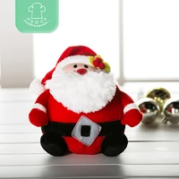 kawaii 22cm stuffed plush toy christmas santa baby doll