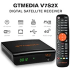 Новинка 2021, оригинальный телефон GTmedia V7 S2X DVB-SS2S2X VCM ACM с поддержкой H.265 и обновлением для Youtube с Freesat V7S HD спутниковый ресивер