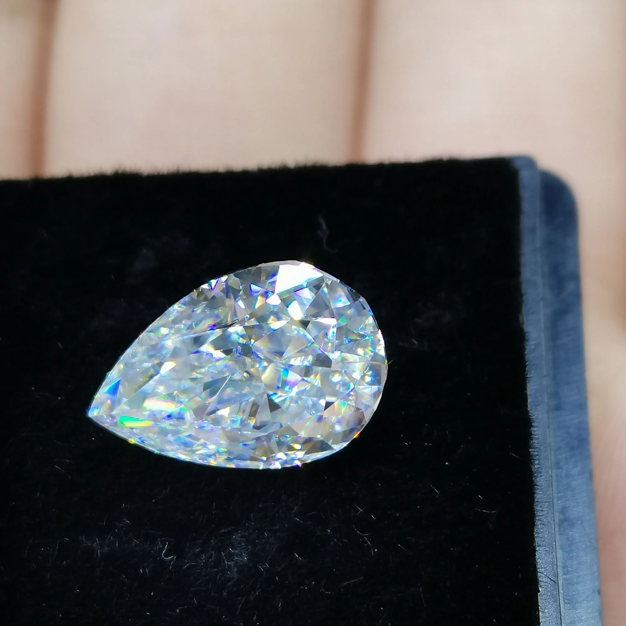 Бриллиантовый тестер Holycome Moissanite 4x6-10x14 мм D VVS1 GRA Reddit рассыпчатые драгоценные камни