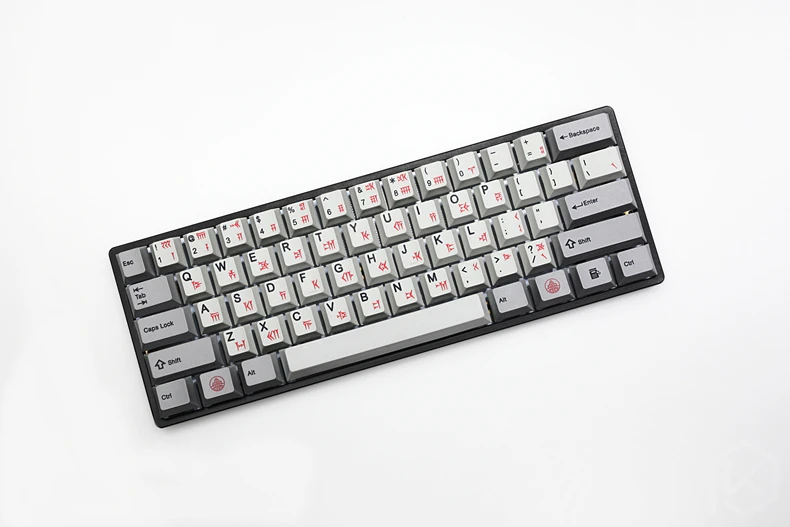 Kprepublic 139 древний Вавилон cuneiform язык шрифтов вишневый профиль краситель Sub Keycap PBT
