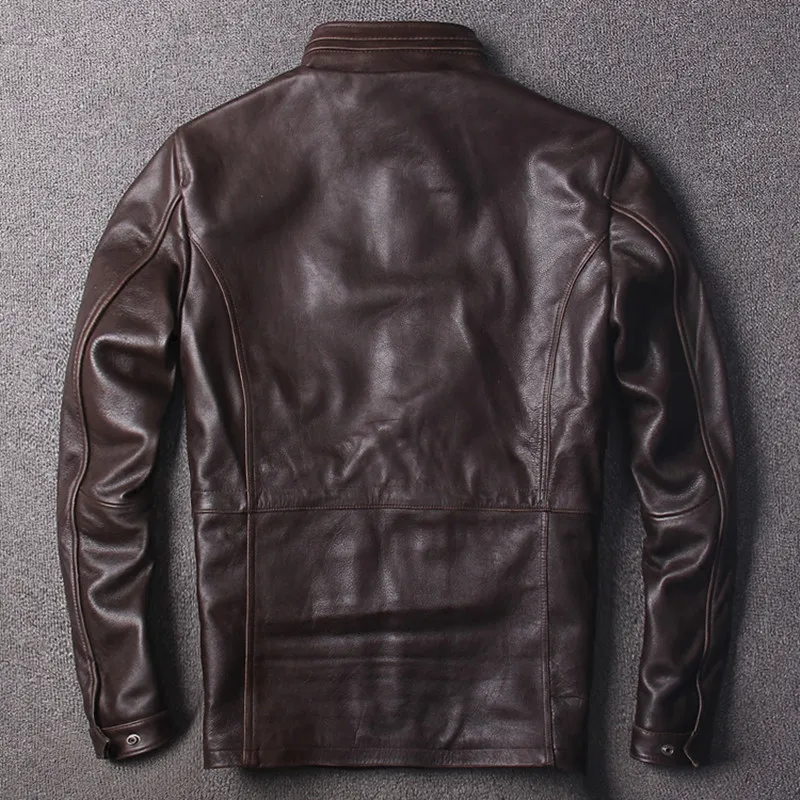 2020 длинные M65 мужские черные размера плюс XXXXXXL натуральной плотной коровьей