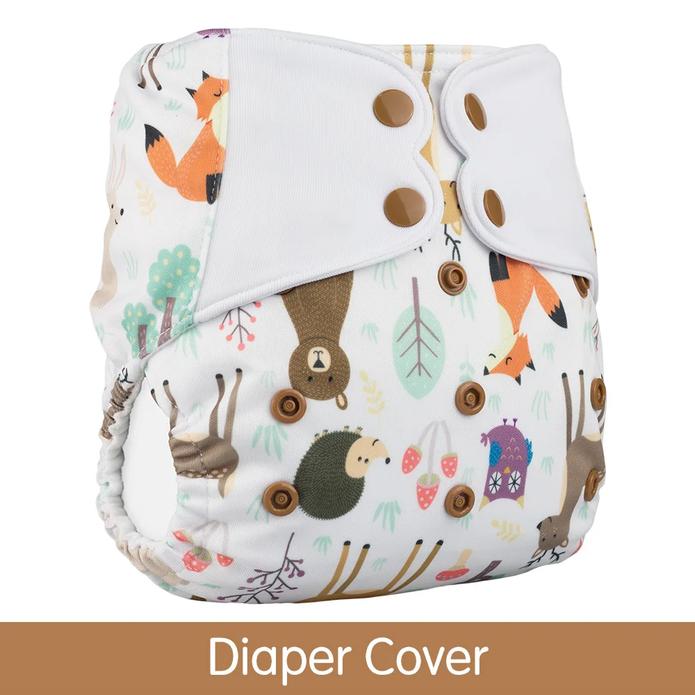 ElfDiaper, Новое поступление, подгузники, без карманов, моющиеся, детские подгузники, ткань, подгузники