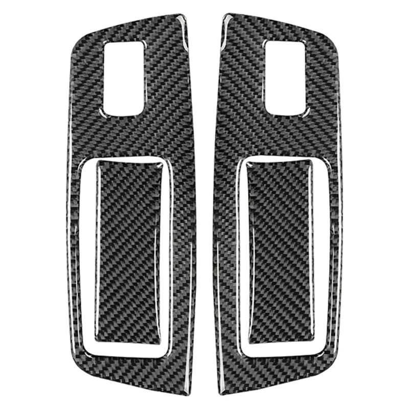 

Window Switch Panel Trim Cover Carbon Fiber Decorative Sticker for Q7 2008-2015 Car Accessories