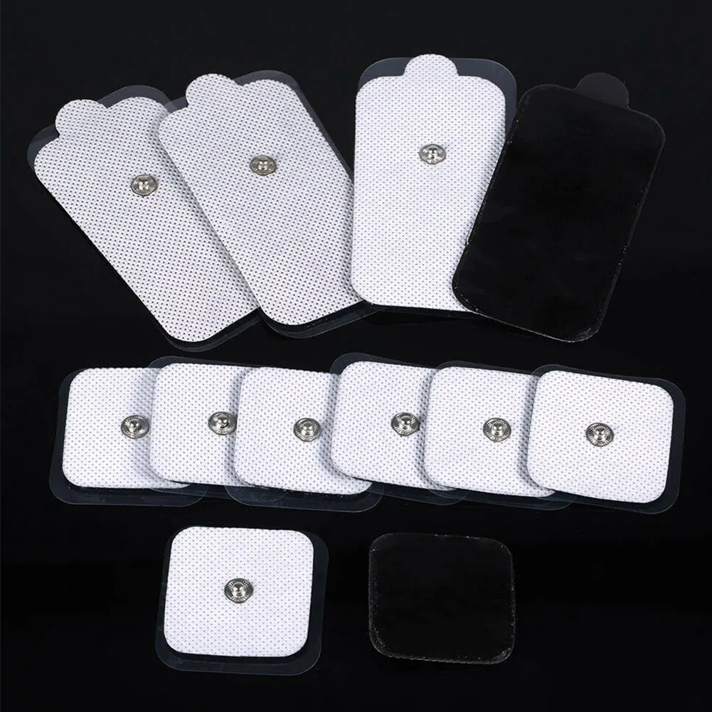 

Electrode Pads Muscle Stimulator Nerve Patches With Upgraded Self Performance Digital Therapy Massage For Electrotherapy 12PCS
