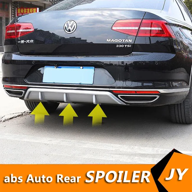 Защитные бамперы для заднего бампера Passat b8 ABS комплект кузова B8 2017 2019|Обвесы| |