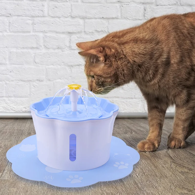 HOT Pet Fountain 2.6L Electric Automatic Dog Water Dispenser Safe for Small Animals NDS66 | Cat Feeders