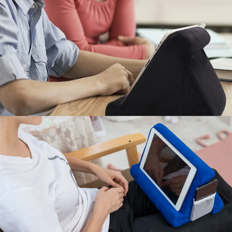 Портативный складной держатель для планшета iPad iPhone подушка многоугольник