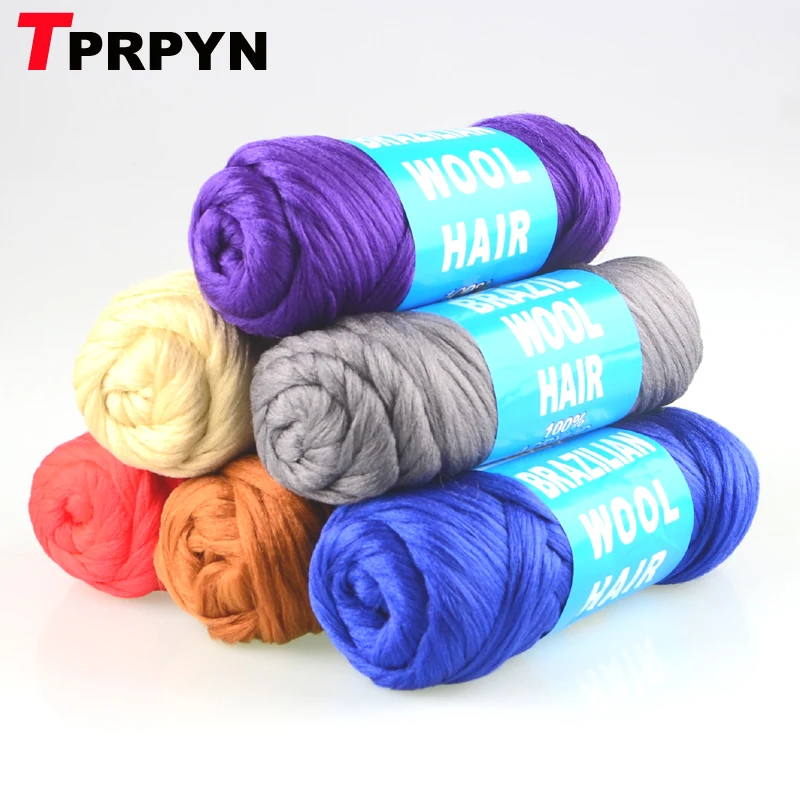 TPRPYN 1 шт. 70 г 100% акрил Desire для волос пряжа бразильские шерстяные волосы плетения
