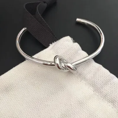 Золотистый Узел Любовь жемчуг стразы инкрустация Шарм дизайнерский браслет