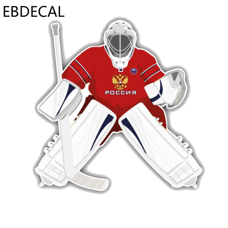 EBdecalClassic Россия хоккейная команда GoalieFor Авто/бампер/окно/наклейка на стену