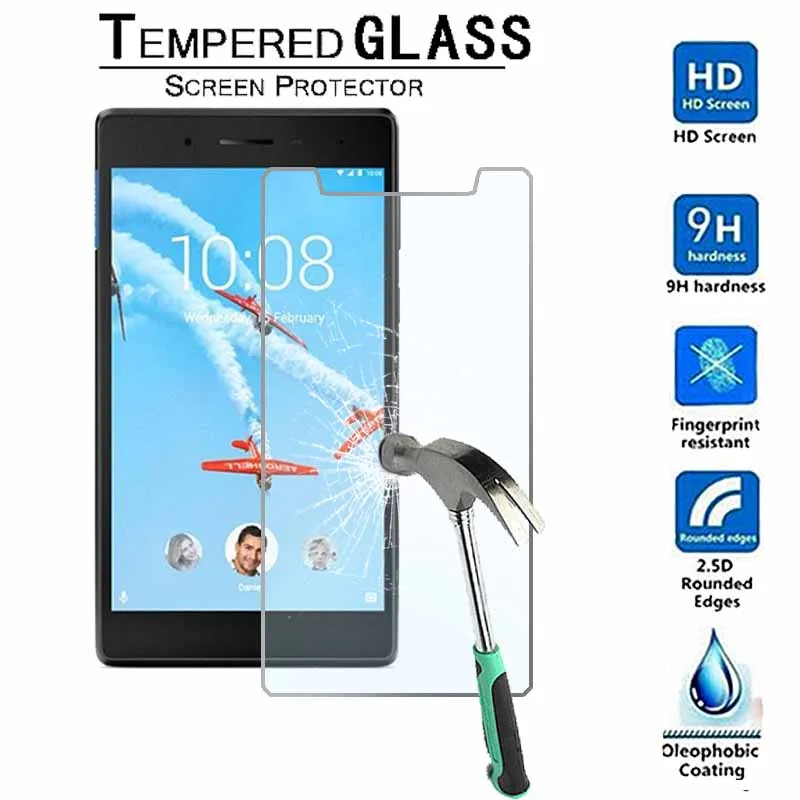 Защитная пленка из закаленного стекла для Lenovo Tab 7 Essential - 9H Premium | Компьютеры и офис