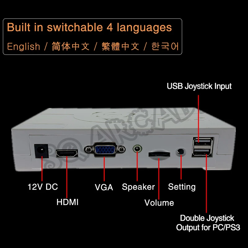 Pandora XII box 3188 доска 12 аркадная версия Jamma для аркадной машины монетные HD видеоигры
