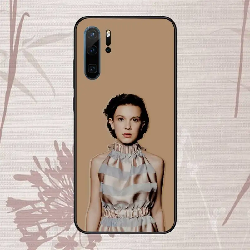

Millie Bobby Brown Phone Case For Huawei honor Mate P 9 10 20 30 40 Pro 10i 7 8 a x Lite nova 5t