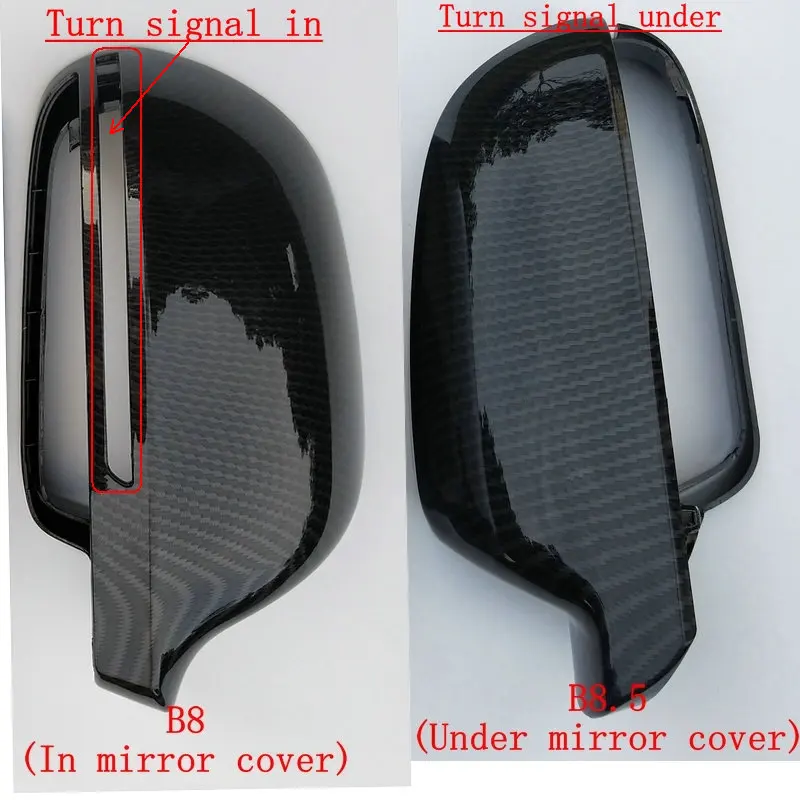Kibowear для Audi 2013 A3 8P A4 A5 B8.5 боковое зеркало крышки S5(углеродный эффект