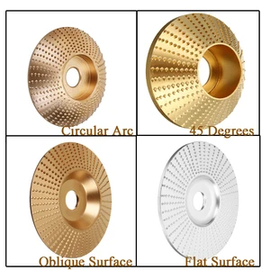 Шлифовальный круг для дерева, шлифовальный диск, шлифовальный диск для резьбы по дереву, абразивный инструмент 7585100 мм, серебристыйзолотой