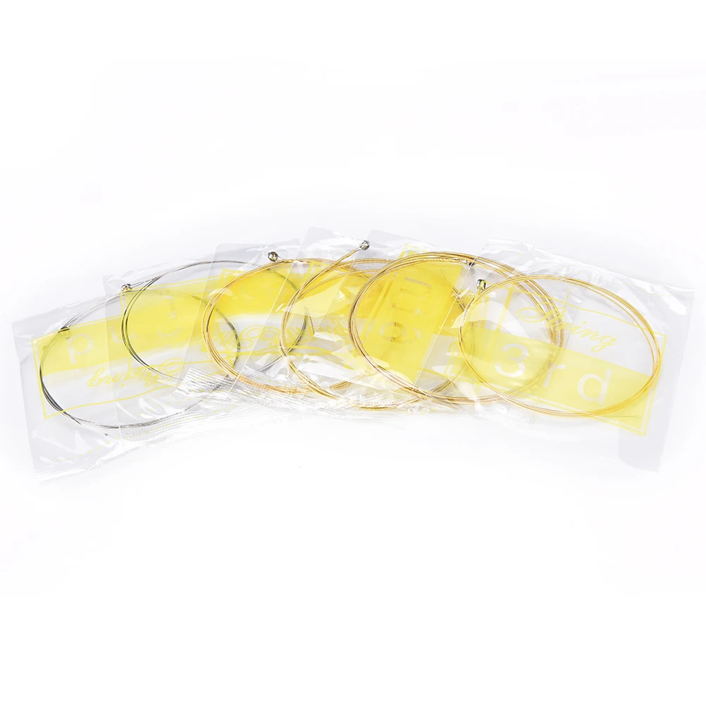 Стальная гитарная струна музыкальные Струнные инструменты запчасти аксессуары