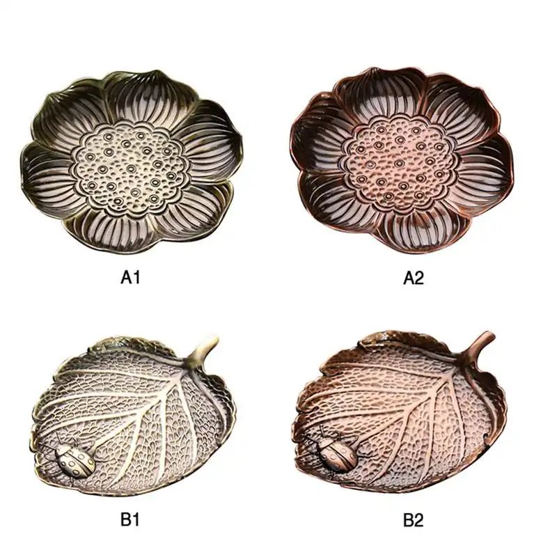 

JW-Tea Coaster Teacup Alloy Anti-scald Insulation Pad Tea Ceremony Cup Holder Tea Mat Tea Set Accessories